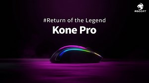 화제의 게이밍마우스 #Kone_Pro마우스 ! 콘프로 마우스의 매력 확인해 보세요~‼️😃 [ #Kone_Pro 의 포인트 ✨] ✅ 66g의 유선 마우스 ✅ 19K DPI Owl-Eye 센서 ✅ 오랜 연구를 통한 최고의 그립감 ✅ 팬텀플렉스 케이블로 무선 같은 유선 ✅ 견고한 바이오닉 셸 구조 ✅ Titan Switch Optical(광학) 스위치 ✅ 가볍지만 튼튼한 타이탄 휠 프로 ✔️Kone Pro 마우스 구매하러 가기 👉🏻 https://bit.ly/2TlvcyW #roccat #로캣 #KonePro #콘프로 #Return_of_the_Legend | ROCCAT