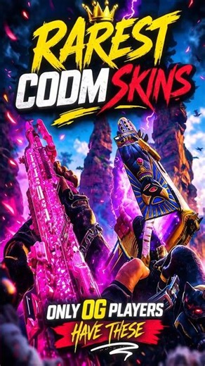 Only 1% of Players Own These RAREST CODM Skins! 🤯🏆