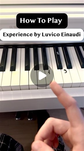 Daniel Bellecci | Piano | 👇Experience - Ludovico Einaudi ✨ (Easy tutorial) . 1 = note B 2 = note C# 3 = note D Tips for learners: 1. Practice slowly and... | Instagram