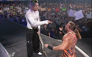 【4★】Jeff Hardy vs. Rob Van Dam – 2001.WWF/WCW/ECW Invasion；WWE硬核冠军赛