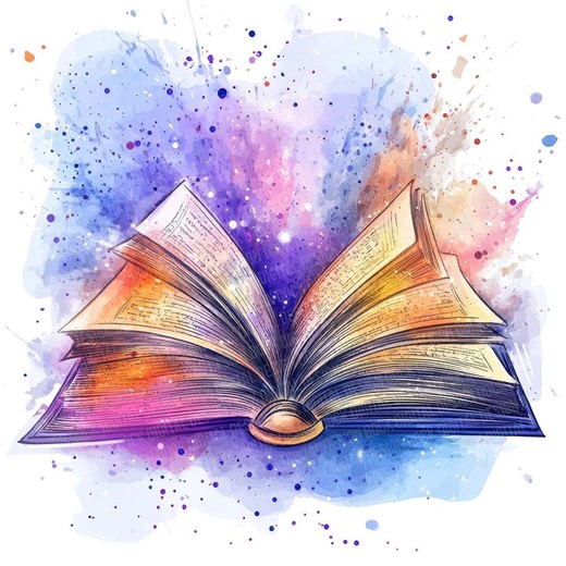 Magic Book PNG Clipart, 12x Watercolor Open Book Illustrations, Printable Clip Art Set, Digital Download, Paper Crafts, Junk Journal Bundle - Etsy Denmark