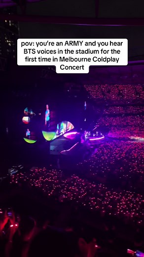 Immersive Experience: Hearing BTS Voices at Coldplay Concert in Melbourne 2024