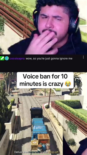 Voice bans are a fun addition to streams 😭 #gta #streamer #funny #community #contentcreator