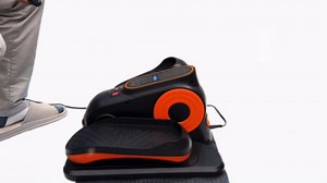 Under Desk Elliptical Machine，Leg Exerciser While Sitting for Seniors，Mini Seated Elliptical Exerciser As Seen On TV，Quiet and Portable Leg/Foot Exerciser with Remote Control & 12 Adjustable Speed