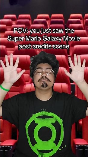 THE SUPER MARIO GALAXY MOVIE POST CREDITS SCENE IS INSANE!