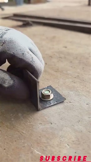 Smart Use of Iron Bar as a Strong Support Post 🤜 Easy DIY Trick 🤙 #craft #handmade #skills