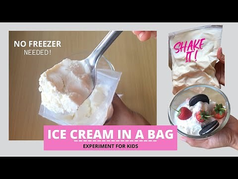 Ice Cream In A Bag | Science Experiment for Kids | States of Matter Activity for Kids