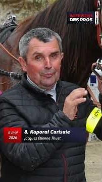 JACQUES ETIENNE THUET | KAPORAL CARISAIE'S TRAINER | QUINTÉ RACE ON WEDNESDAY, MAY 6TH AT VINCENNES
