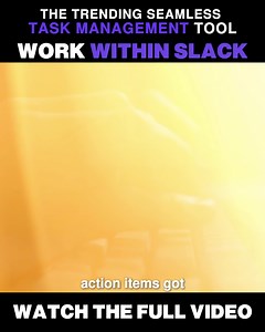 If your team spends all day on Slack... this is for you I know you're "supposed" to use Asana, Monday, Trello, Google Sheets or Google Docs... BUT you just end up using Slack That's because it's the most intuitive way to work But Slack wasn't built for Project management or Task tracking That’s why we built Chaser. 💬 Turn any Slack message into a Task 🎯 Chaser follows up and tracks it for you 👥 Assign tasks to groups 🔁 Repeating tasks and checklists 📊 Dashboard built into Slack 🚀 Integrati