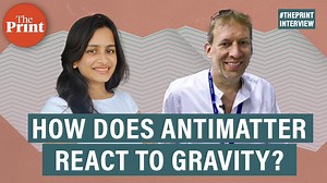 15 reactions | #ThePrintInterview A new research paper by CERN, Geneva finds that anti-matter reacts to gravity in the same way as matter does - a ball of antimatter would fall to the ground just like an apple. CERN physicist Jeffrey Hangst talks to ThePrint about anti-matter research, gravity, and the origins of anti-matter during the Big Bang. | ThePrint | Facebook