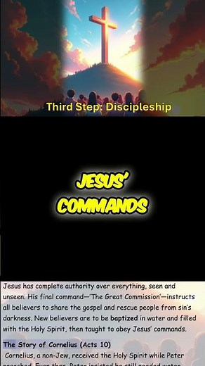 The Great Commission: Share the Gospel!