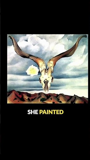 Georgia O’Keeffe didn’t care about the rules...🌵✨