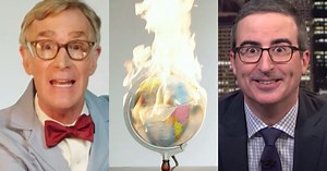 ‘The Planet’s On F**king Fire!’ Bill Nye, John Oliver Burn GOP On Climate Change