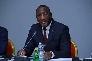 Ouverture de la session plénière du Forum pour l’investissement en Afrique : le Ministre Souleymane Diarrassouba présente des remèdes pour un continent plus compétitif - Abidjan.net Photos