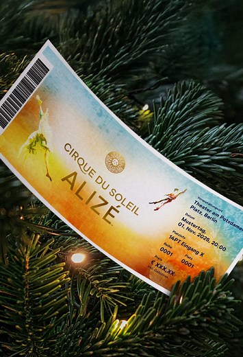 Erlebe Alizé: Die erste CIRQUE DU SOLEIL Show in Europa