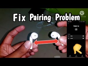 How To Fix Earbuds Problem Connection To Each other || Tws Pairing Problem
