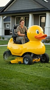 Next-level lawn care… duck edition 🔥🦆 | Design Thinking
