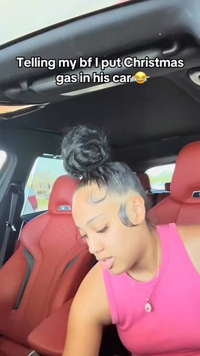 29K views · 503 reactions | Christmas gas in my bf car  | Bri Blixks | Facebook