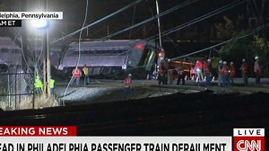 Surveillance video shows moment before train derailment | CNN