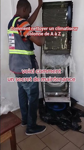 comment nettoyer un climatiseur colonne de A à Z