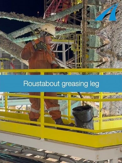 Jack Up Drilling Rig - Jacking System #jackup #rigmove
