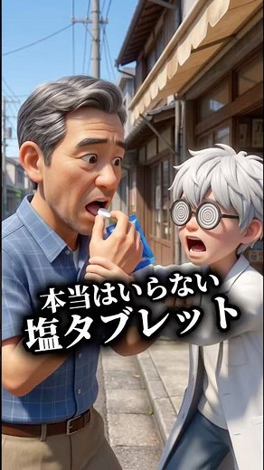 本当に必要？塩分補給#熱中症 #高血圧