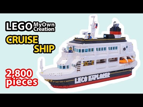 LEGO Cruise Ship - Speed Build