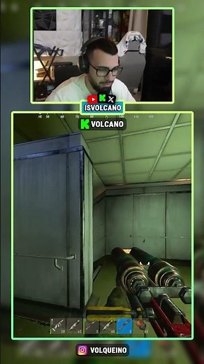 TRANQUILO POIO EL VOLCA TE CUBRE!! - #rust #rustgame #pvp #shorts