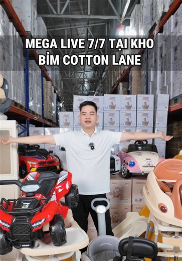 Mega Live kho bỉm Cotton Lane 7/7 – săn deal, review bỉm