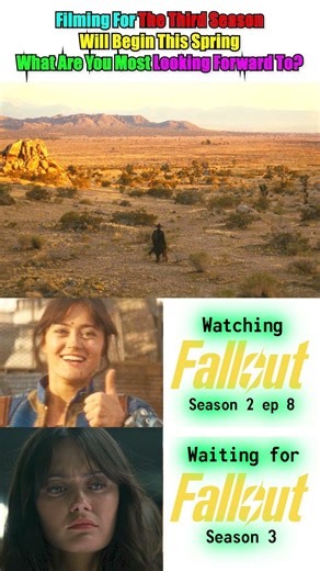 What Are YOU Most Excited For in Fallout Season 3? #Fallout #FalloutTVShow