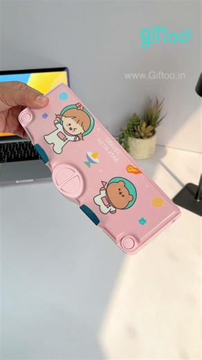 Multi Compartment Pencil Box ✏️✨ #cute #stationery