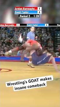 INSANE US Open Final between Jordan Burroughs and David Taylor