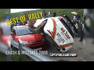 Best of Rally Crash & Mistakes 2008 | Part 1 | @JR-Rallye