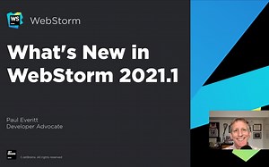 【JetBrains官方视频】WebStorm 2021.1 新版特性一览 (2021)