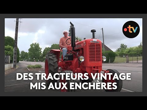 Des tracteurs Vendeuvre vintage aux enchères