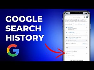 How to Check Google Account Search History!