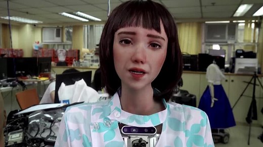 The Hong Kong team behind celebrity humanoid robot Sophia is launching a new prototype, Grace, targeted at the healthcare market and designed to interact with the elderly and those isolated by the health crisis https://reut.rs/2Smnc0G | Reuters