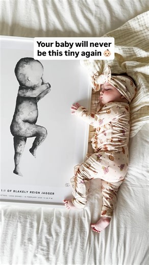 ✨ Remember how small they were  Our posters recreate your baby’s actual size at birth in true 1:1 scale  – a piece of art as unique as your child  Create yours today  | The Birth Poster | Facebook