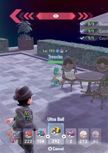 Finally Treecko shiny 👀 - Legends Z-A