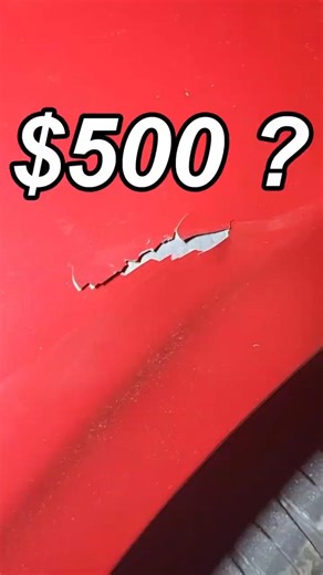 Collision - Fender Damage