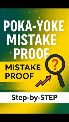 what is poka yoke | error proofing system