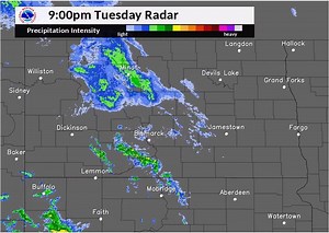 Radar loop through 1120 pm CST. Snow continues across much of central into western North Dakota. Snow will slowly decrease through the night into Wednesday morning | US National Weather Service Bismarck North Dakota