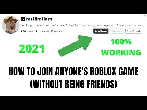 HOW TO JOIN **ANYBODY'S** ROBLOX GAME 2021 (WITHOUT BEING FRIENDS!!! | CHECK PINNED COMMENT)