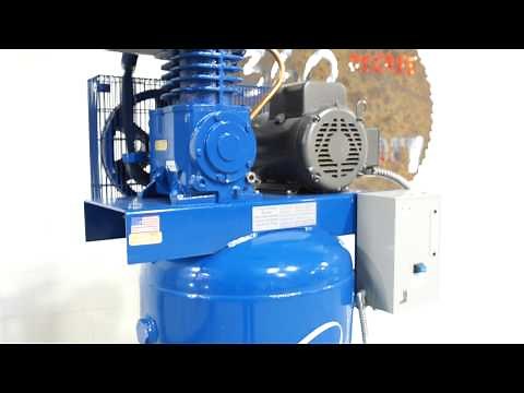 2009 QUINCY 7.5-HP 80-Gallon Two-Stage QT Pro Air Compressor (230V 1-Phase)