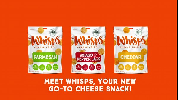 Whisps Cheese Crisps Variety Pack | Protein Chips | Healthy Snacks | Protein Snacks, Gluten Free, High Protein, Low Carb Keto Food | Parmesan, Cheddar, Asiago (2.12 Oz, 5 Pack)