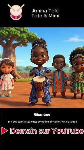 Amina Tolé - Toto & Mimi (Comptine Africaine pour Enfants) 🌍