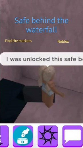 Code to unlock safe behind the waterfull (Find the markers, Roblox)
