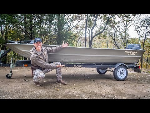 My NEW Backwater Fish & Hunt Jon Boat! (Purchasing & Tour)