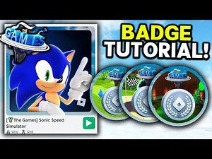 THE GAMES: SONIC SPEED SIMULATOR (Roblox The Games)