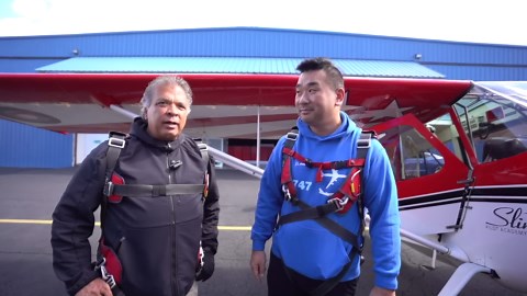 My first aerobatic flight - spin awareness flight training